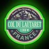 Col Du Lautaret Route Des Grandes Alpes RGB Neon Sign - Image 3