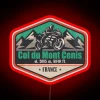 Col Du Mont Cenis France Motorcycling Mountain Design RGB Neon Sign - Image 2