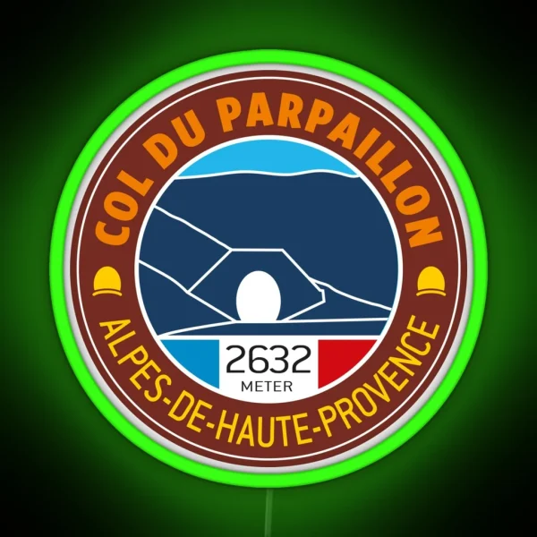 Col Du Parpaillon Tunnel Du Parpaillon V1 RGB Neon Sign