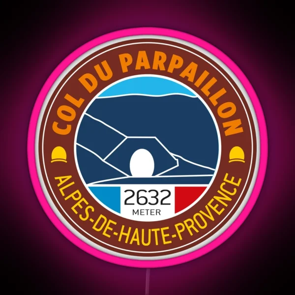 Col Du Parpaillon Tunnel Du Parpaillon V1 RGB Neon Sign