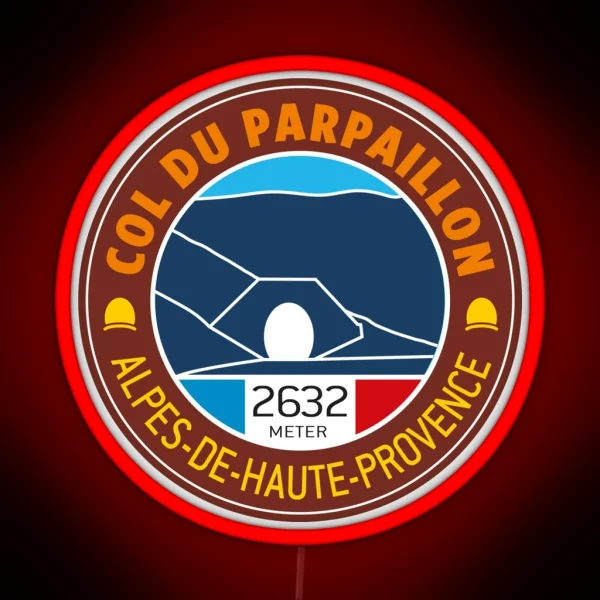 Col Du Parpaillon Tunnel Du Parpaillon V1 RGB Neon Sign