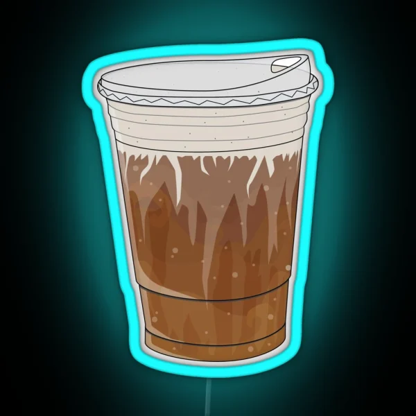 Cold Brew Coffee RGB Neon Sign