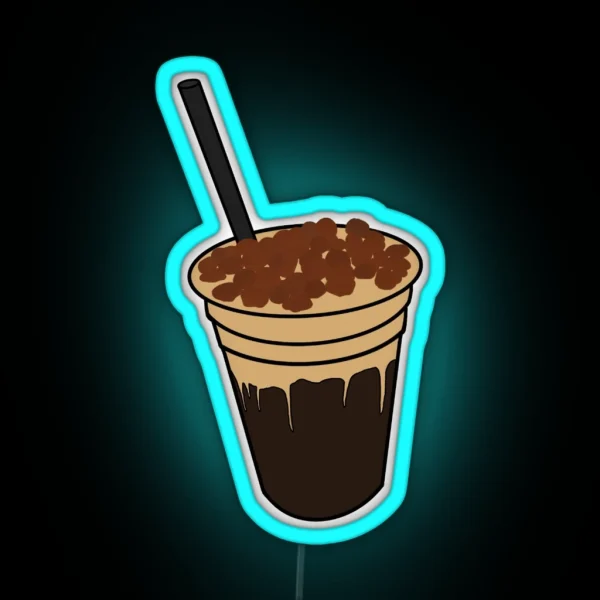 Cold Brew Coffee RGB Neon Sign