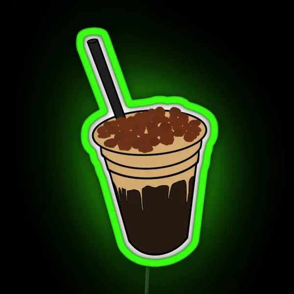 Cold Brew Coffee RGB Neon Sign
