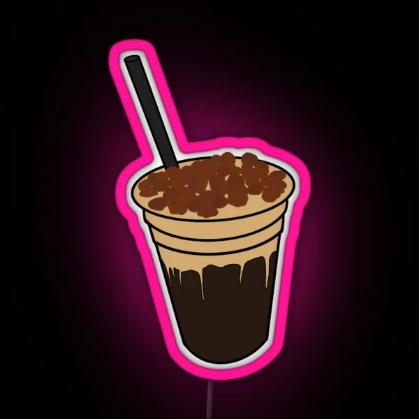 Cold Brew Coffee RGB Neon Sign