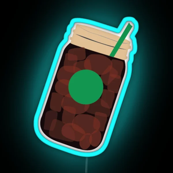 Cold Brew Coffee RGB Neon Sign