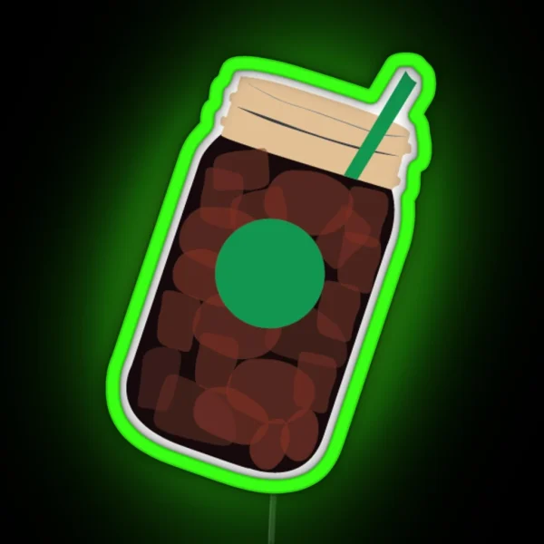 Cold Brew Coffee RGB Neon Sign