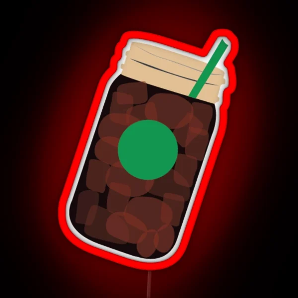 Cold Brew Coffee RGB Neon Sign