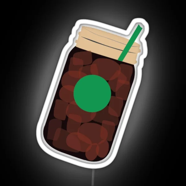 Cold Brew Coffee RGB Neon Sign