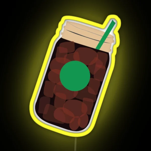Cold Brew Coffee RGB Neon Sign