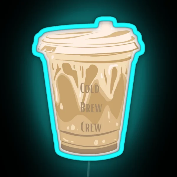 Cold Brew Crew RGB Neon Sign