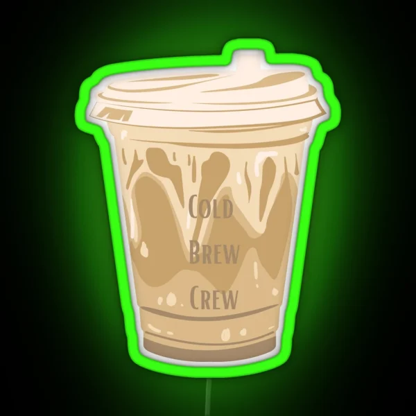 Cold Brew Crew RGB Neon Sign