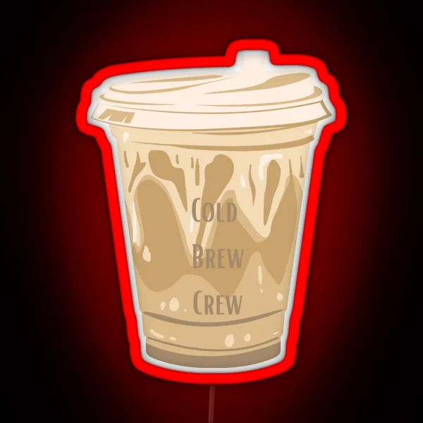 Cold Brew Crew RGB Neon Sign