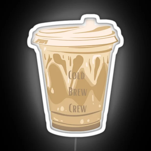 Cold Brew Crew RGB Neon Sign