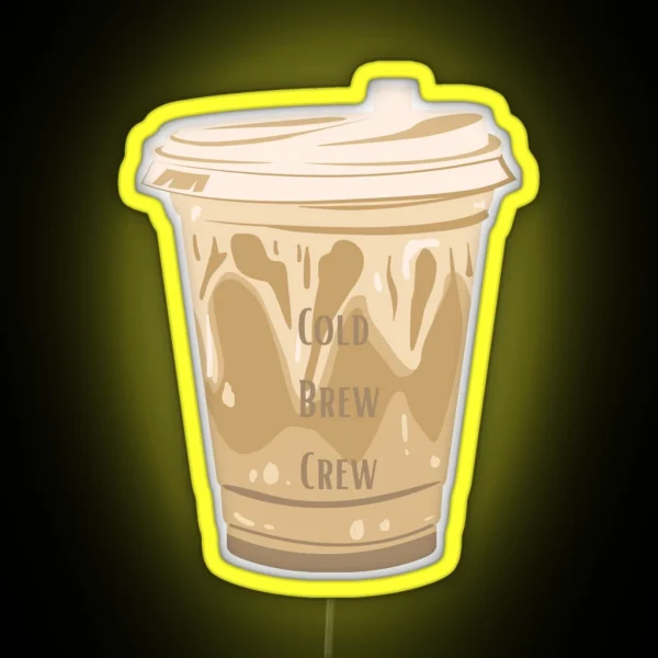 Cold Brew Crew RGB Neon Sign