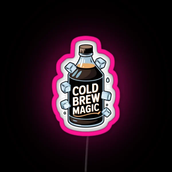 Cold Brew Magic RGB Neon Sign