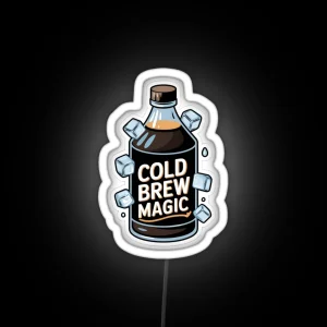 Cold Brew Magic RGB Neon Sign