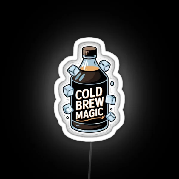 Cold Brew Magic RGB Neon Sign