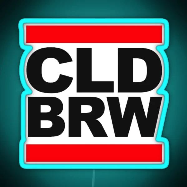 Cold Brew Old School RGB Neon Sign