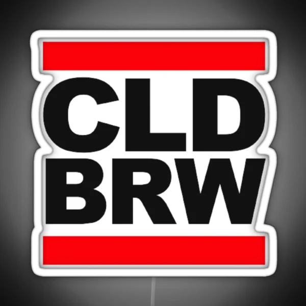 Cold Brew Old School RGB Neon Sign