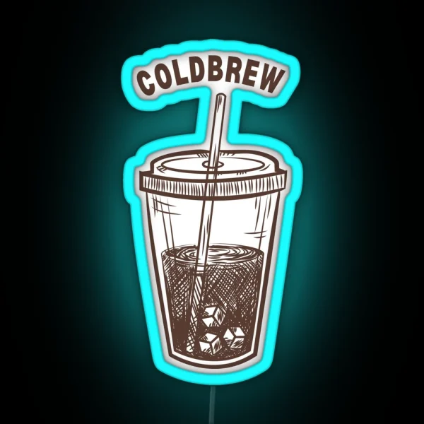 Cold Brew RGB Neon Sign