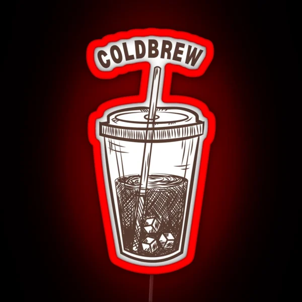 Cold Brew RGB Neon Sign