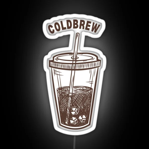 Cold Brew RGB Neon Sign