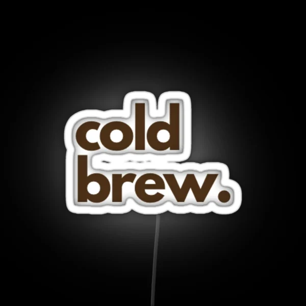 Cold Brew RGB Neon Sign