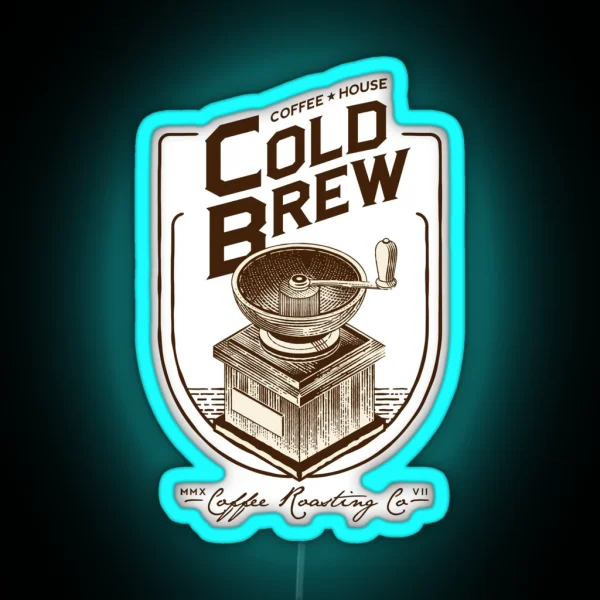 COLD BREW RGB Neon Sign
