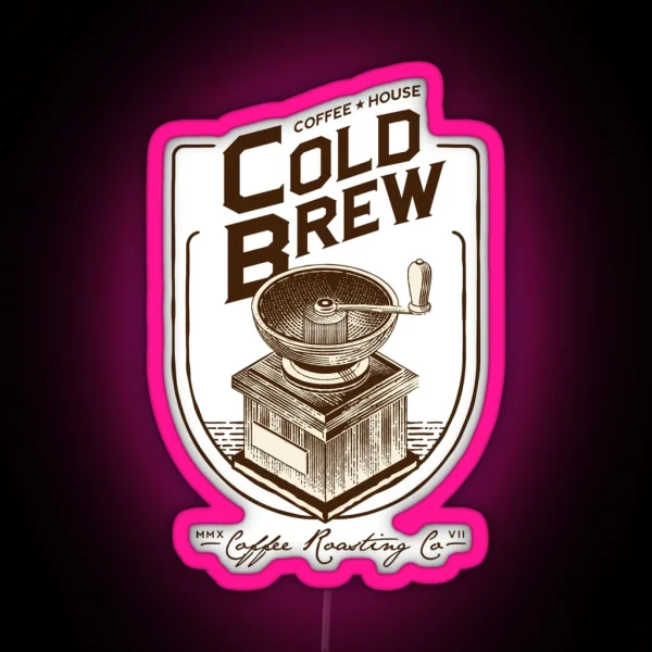 COLD BREW RGB Neon Sign