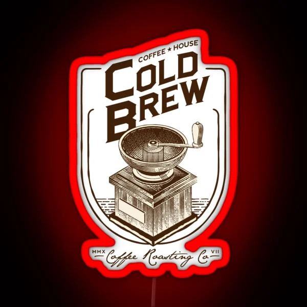 COLD BREW RGB Neon Sign