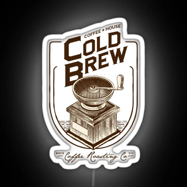 COLD BREW RGB Neon Sign