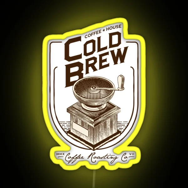COLD BREW RGB Neon Sign