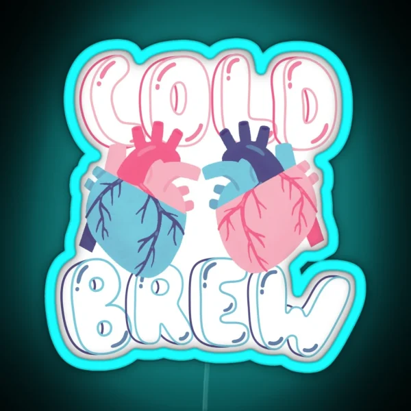 Cold Brew RGB Neon Sign