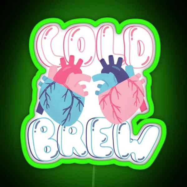 Cold Brew RGB Neon Sign