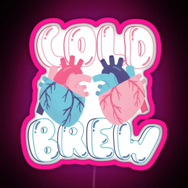 Cold Brew RGB Neon Sign