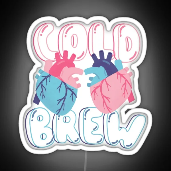 Cold Brew RGB Neon Sign