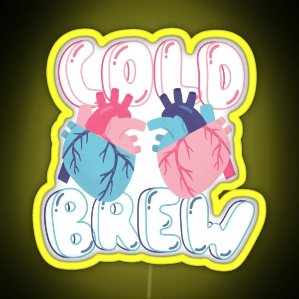 Cold Brew RGB Neon Sign