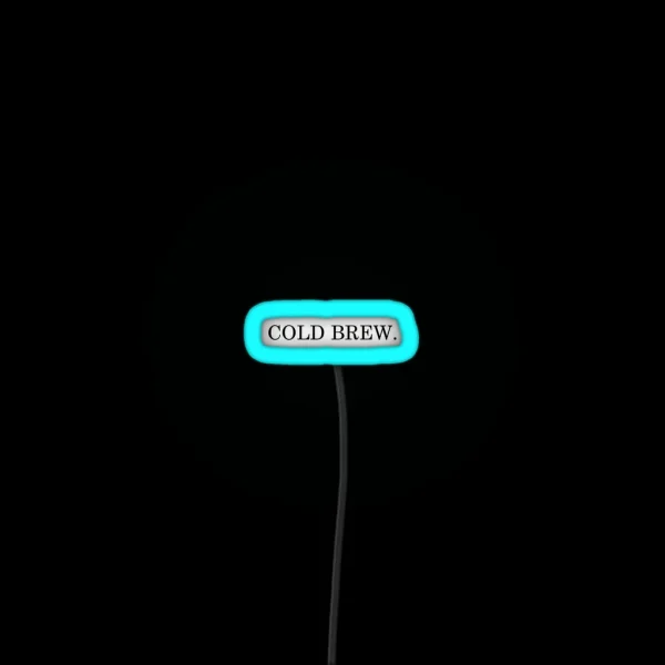 COLD BREW RGB Neon Sign