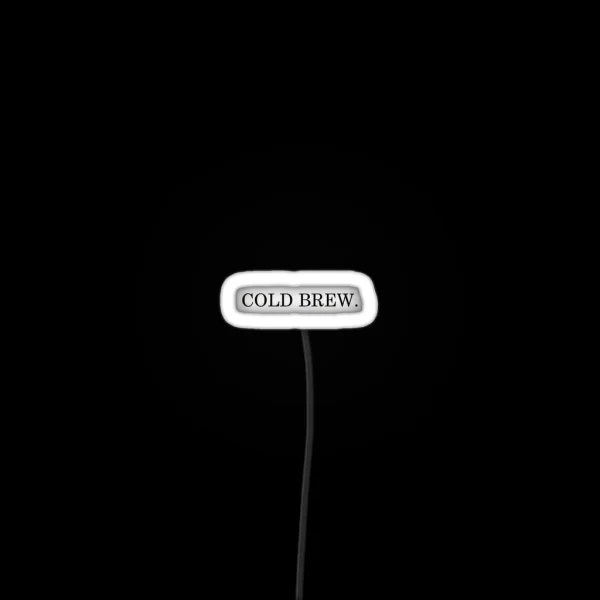 COLD BREW RGB Neon Sign