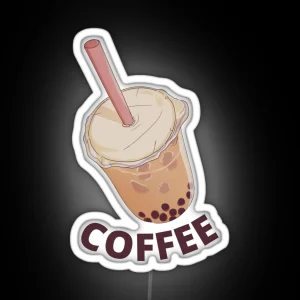 Cold Coffee Mug RGB Neon Sign