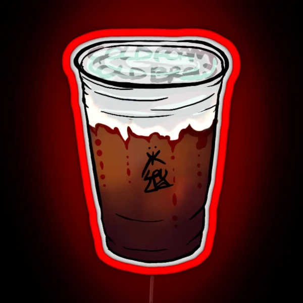 Cold Foam Cold Brew Led Design RGB Neon Sign