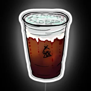 Cold Foam Cold Brew Led Design RGB Neon Sign