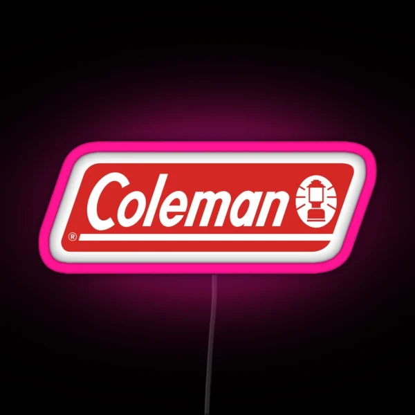 Coleman Logo RGB Neon Sign