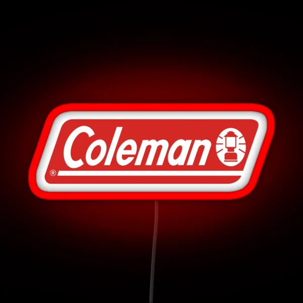 Coleman Logo RGB Neon Sign