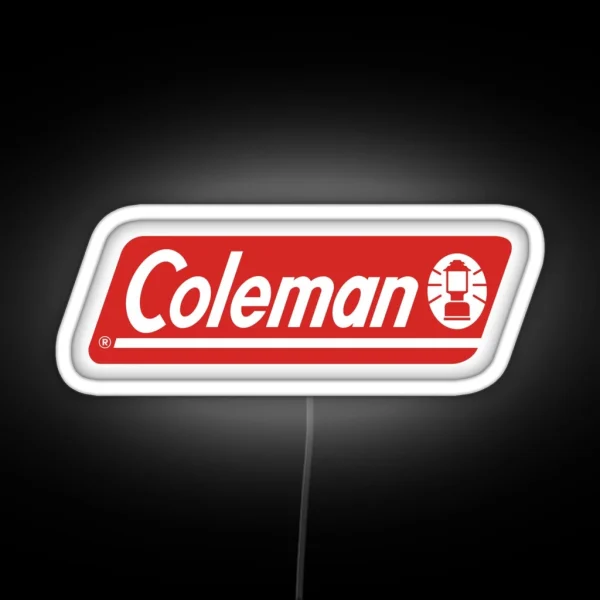 Coleman Logo RGB Neon Sign