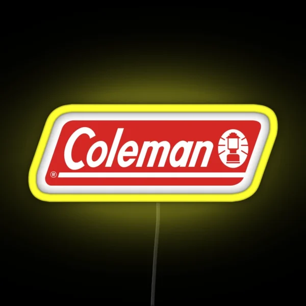 Coleman Logo RGB Neon Sign