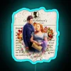 Colin Bridgerton And Penelope Featherington Lady Whistledown Society Papers Netflix RGB Neon Sign - Image 3