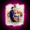 Colin Bridgerton And Penelope Featherington Lady Whistledown Society Papers Netflix RGB Neon Sign - Image 6