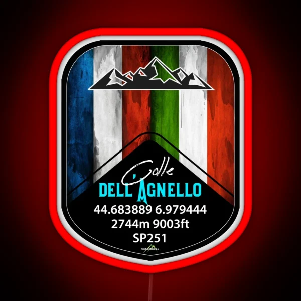 Colle Dell Agnello Italy Led Led RGB Neon Sign